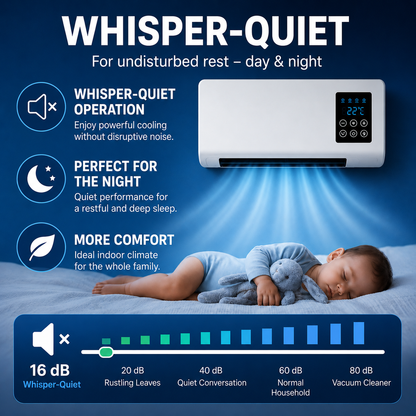 InstaCool Pro - Portable Air Conditioner  – No Installation Required | 2-in-1 | Covers Up to 550 sq fT