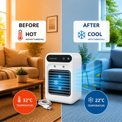 TurboChill - portable mini air conditioner - the original